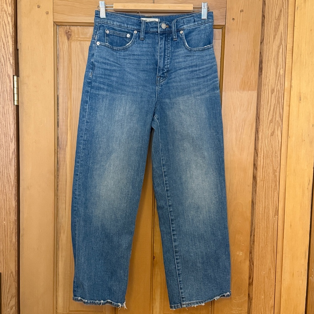 Madewell Slim Wide-Leg Crop Size 28